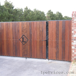 Ipe Hardwood Gate